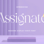 Assignate Font - Featured Image