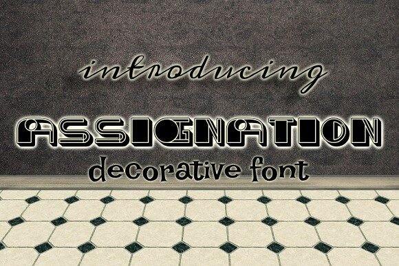 Assignation Font - Featured Image