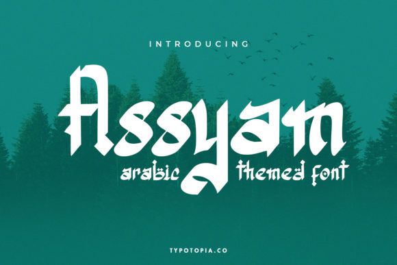 Assyam Font - Featured Image