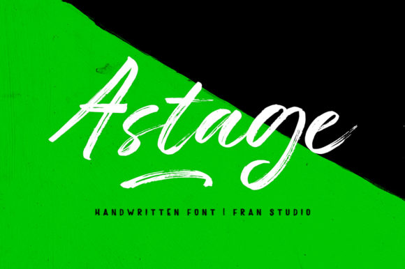 Astage Font - Featured Image