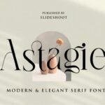 Astagie Font - Featured Image