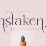 Astaken Font - Featured Image