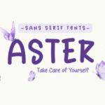 Aster Font - Featured Image