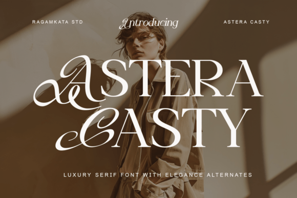 Asteracasty Regular Font - Featured Image