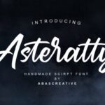 Asteratty Font - Featured Image