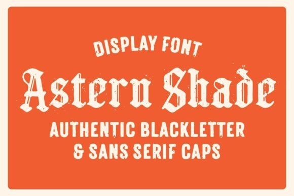 Astern Shade Font - Featured Image