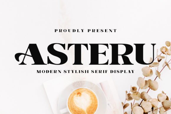 Asteru Font - Featured Image