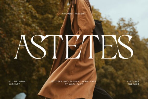 Astetes Font - Featured Image