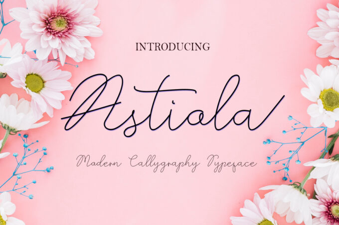 Astiola Font - Featured Image