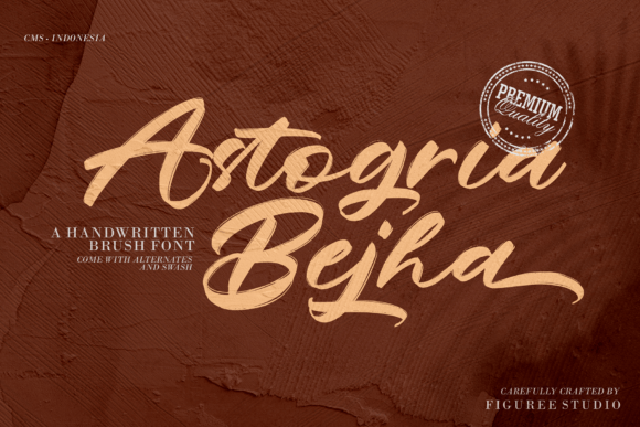 Astogria Bejha Font - Featured Image
