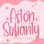 Aston Sofianty Font - Featured Image