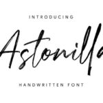 Astonilla Font - Featured Image
