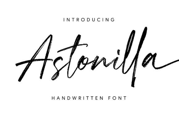 Astonilla Font - Featured Image