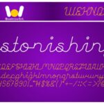 Astonishing Font - Featured Image