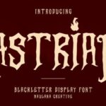 Astriam Font - Featured Image