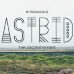 Astrid Font - Featured Image