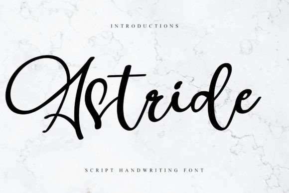 Astride Font - Featured Image