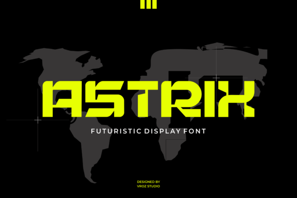 Astrix Font - Featured Image
