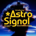 Astro Signal Font - Featured Image