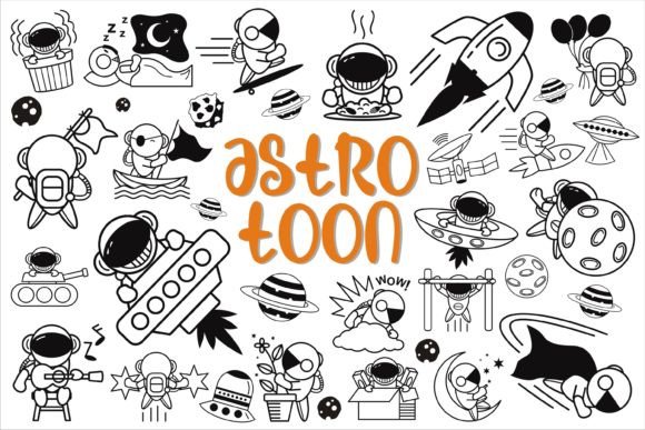 Astro Toon Font - Featured Image