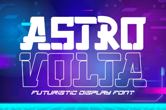 Astro Volta Font - Featured Image