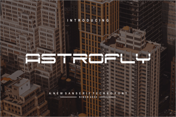 Astrofly Font - Featured Image