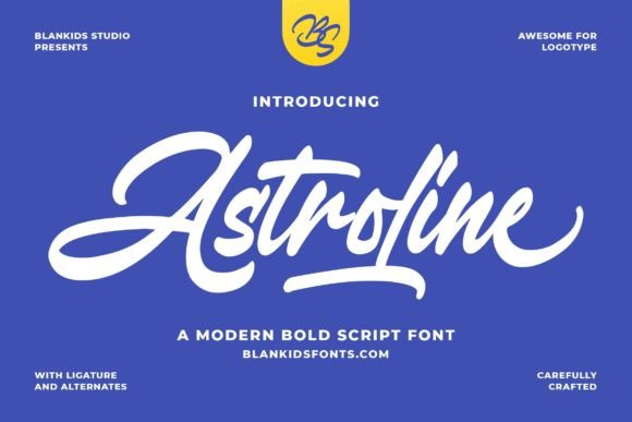 Astroline Font - Featured Image