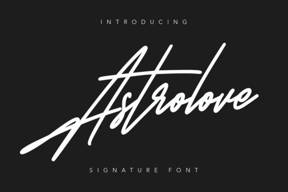 Astrolove Font - Featured Image
