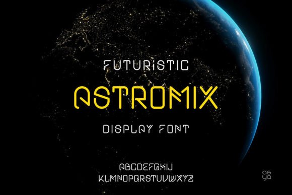 Astromix Font - Featured Image