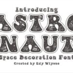 Astronaut Font - Featured Image