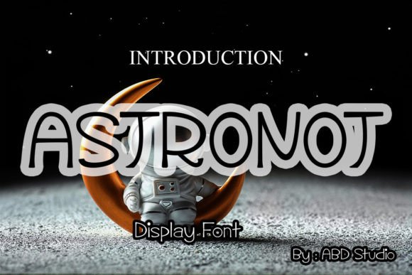 Astronot Font - Featured Image