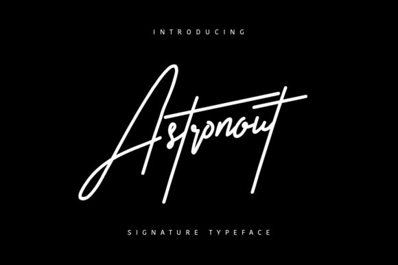Astronout Font - Featured Image