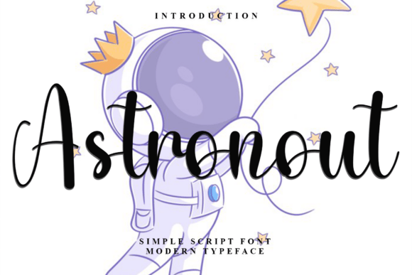 Astronout Font - Featured Image