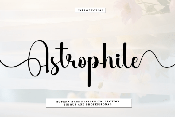 Astrophile Font - Featured Image