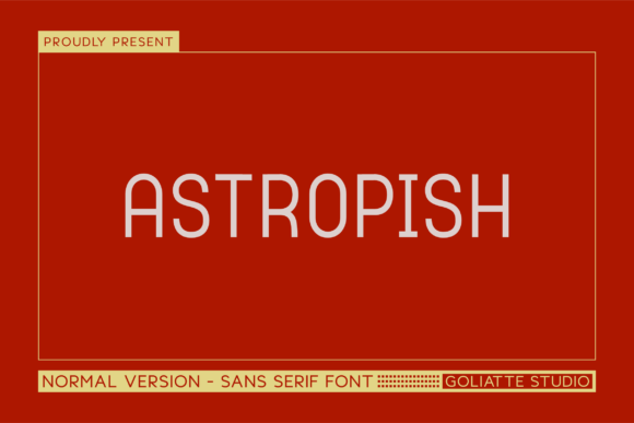 Astropish Font - Featured Image