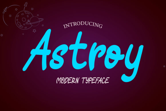 Astroy Font - Featured Image