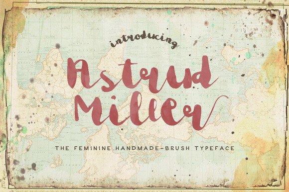 Astrud Miller Font - Featured Image