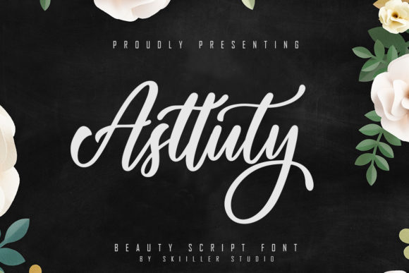 Asttuty Script Font - Featured Image