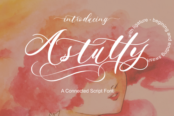 Astutty Font - Featured Image