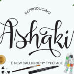 Asyaki Font - Featured Image