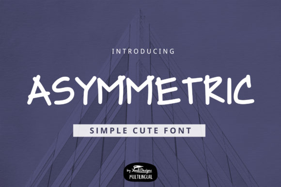 Asymmetric Font - Featured Image