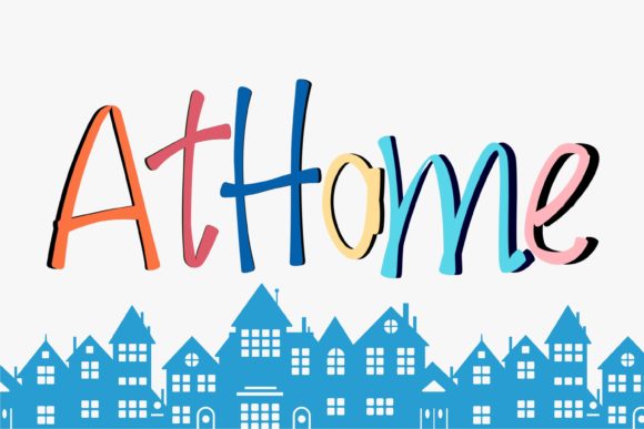 At Home Font - Featured Image