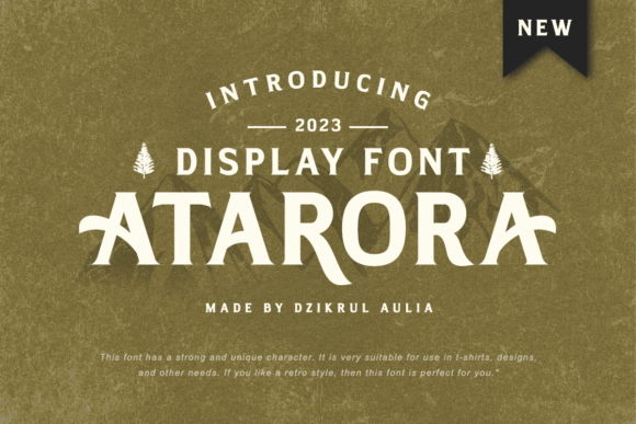Atarora Font - Featured Image
