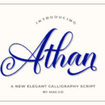 Athan Script Font - Featured Image