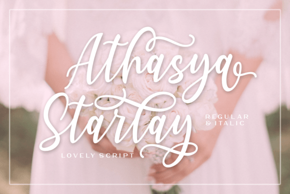 Athasya Starlay Font - Featured Image