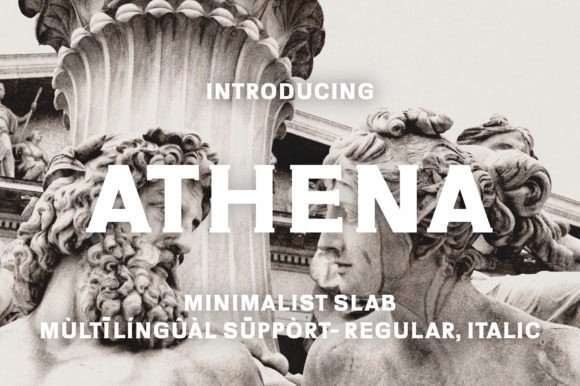 Athena Font - Featured Image