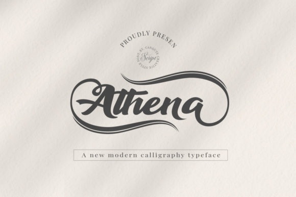 Athena Font - Featured Image