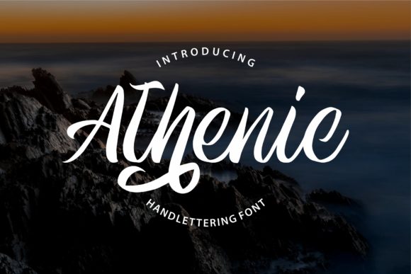 Athenic Font - Featured Image