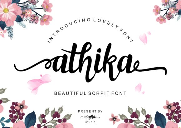 Athika Font - Featured Image