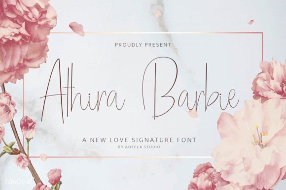 Athira Barbie Font - Featured Image